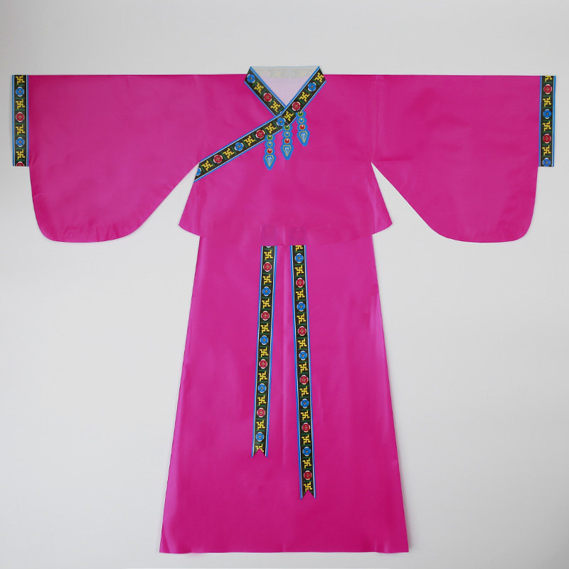 仙家纸袍女款纸仙衣纯色姑娘手工纸质定制娘娘长袍奶奶纸衣服