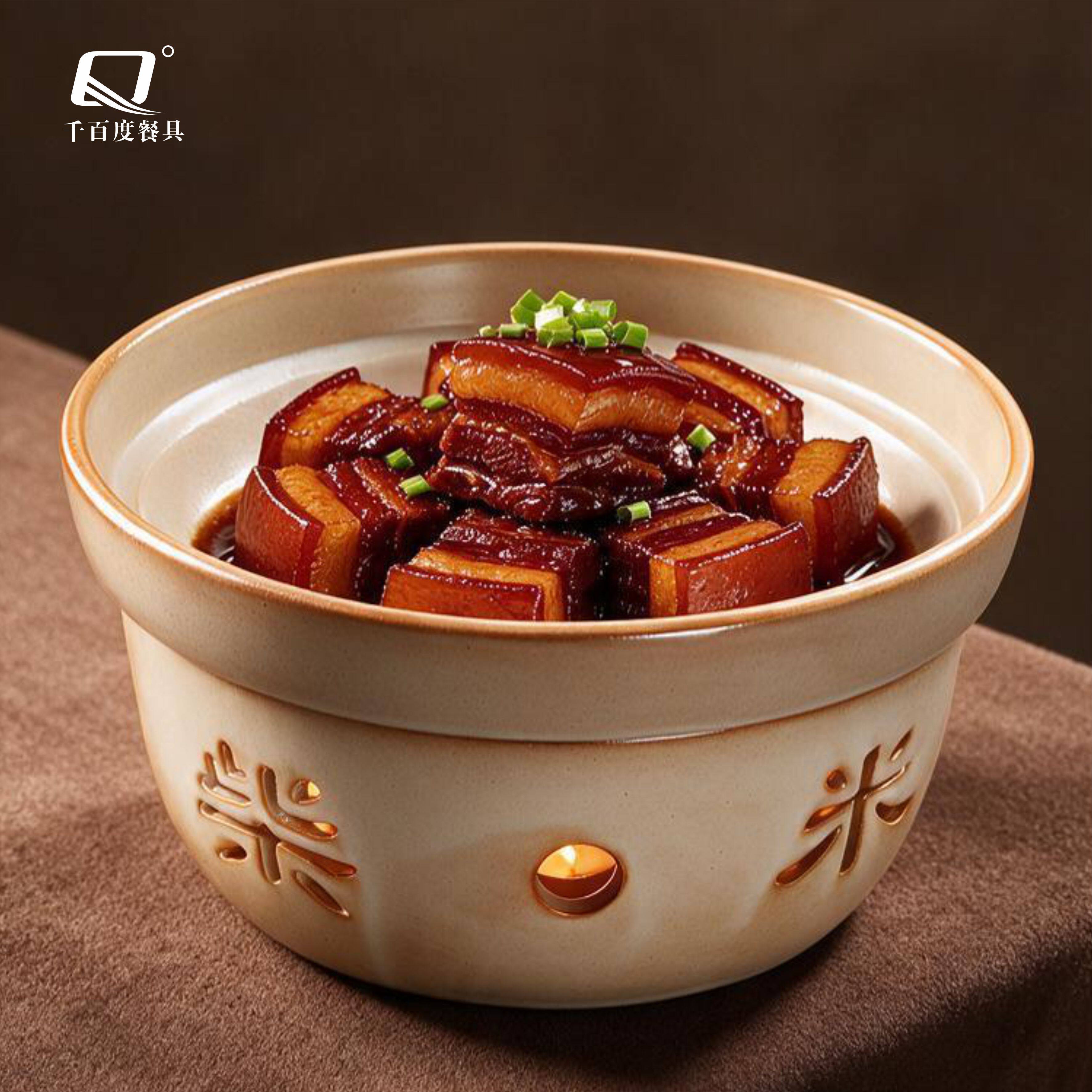 柴米油盐特色蜡烛加热炉保温菜盘