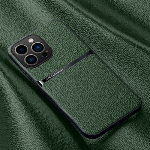 适用iPhone系列素皮磁吸手机壳