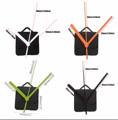 跨境热销静音挂钩机芯台钟表机芯DIY工艺时钟机芯配件多钟颜色