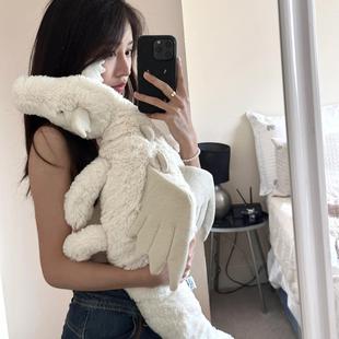 英国jellycat天空龙柿色龙雪龙粉色紫龙蓝龙安抚玩偶毛绒玩具潮玩