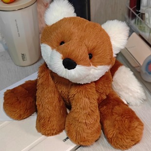英国Jellycat史玛吉狐狸河马兔子小狗大象儿童安抚玩偶毛绒玩具