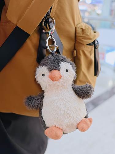 百补Jellycat花生企鹅包包挂饰挂