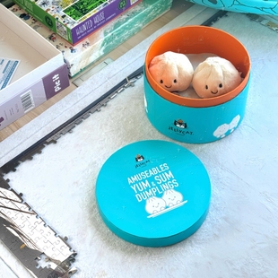 英国Jellycat趣味哟哟与鲜鲜小笼包毛绒玩具女生送礼礼物玩偶公仔
