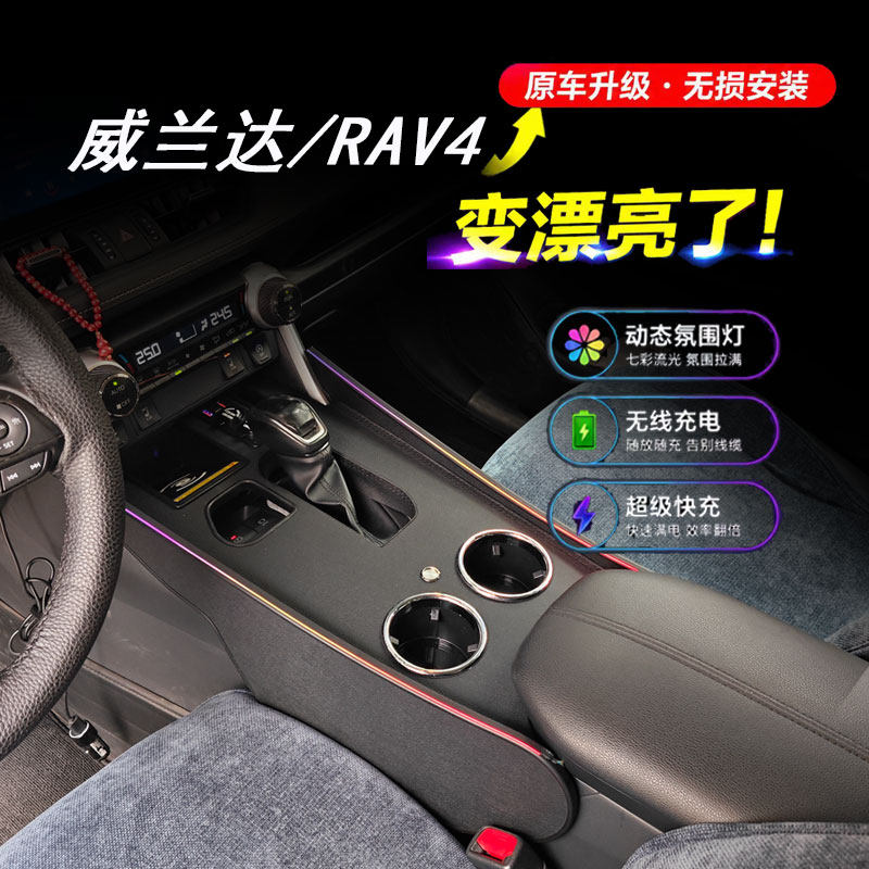 19-24款RAV4威兰达扶手箱