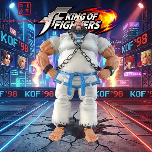 拳皇陈国汉可动手办京八神庵街霸隆豪鬼街机游戏现货gk雕像模型