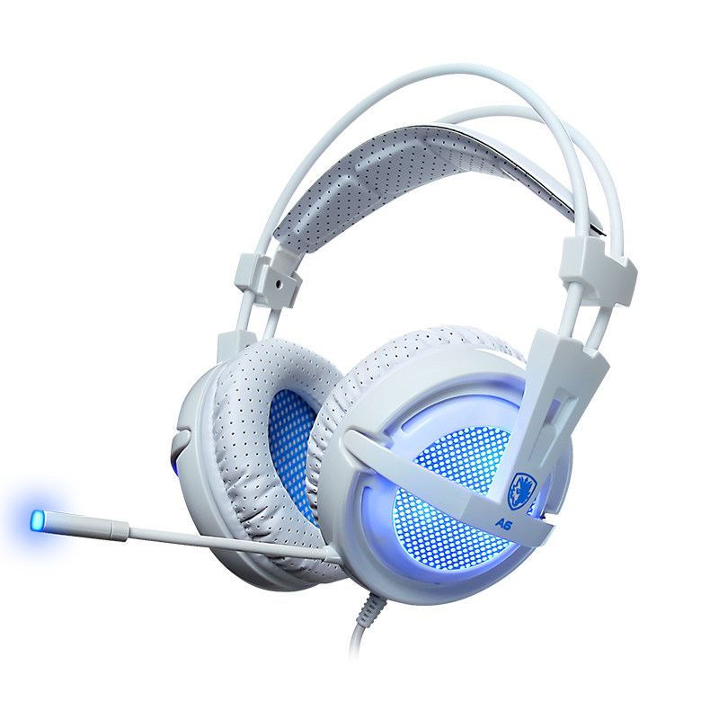 SADES/赛德斯 A6CF游戏耳机头戴式7.1声道吃鸡绝地求生专用耳麦女在类目 影音电器, 耳机/耳麦中 - 来自Buy2taobao.com提供专业的淘宝代购服务