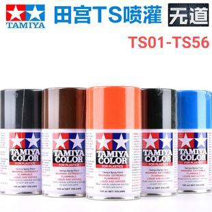 田宫消光光泽金属色喷涂漆TS1 高达手办模型油性漆喷罐迷彩 TS56
