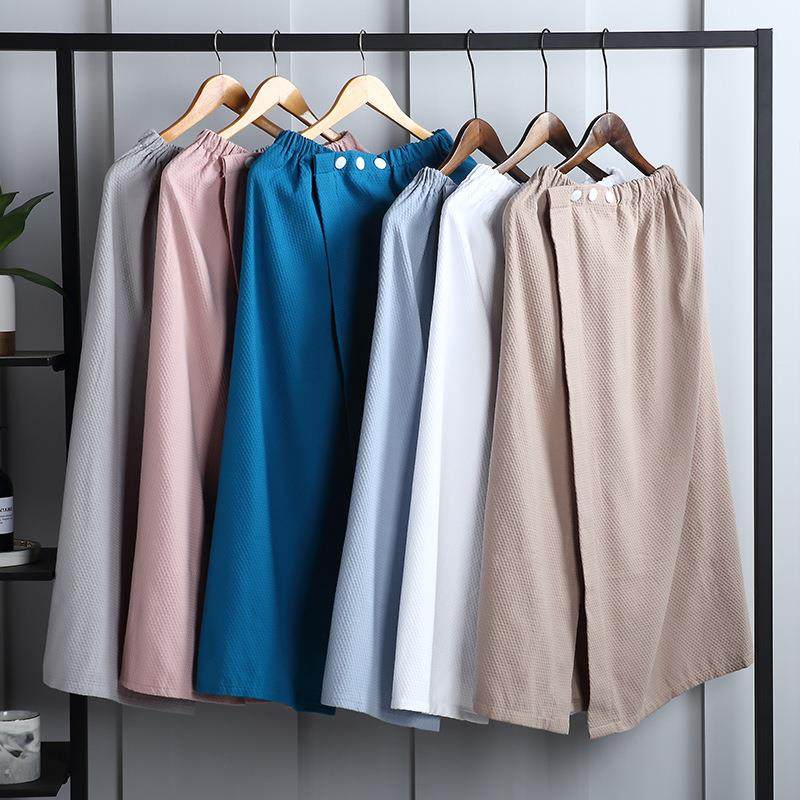 美容院纯棉华夫格浴裙女可穿可裹抹胸式浴巾吸水易干洗澡裹胸加长,居家布艺,浴裙/浴袍/浴衣,淘宝优惠券,粉丝福利购,淘宝优惠卷