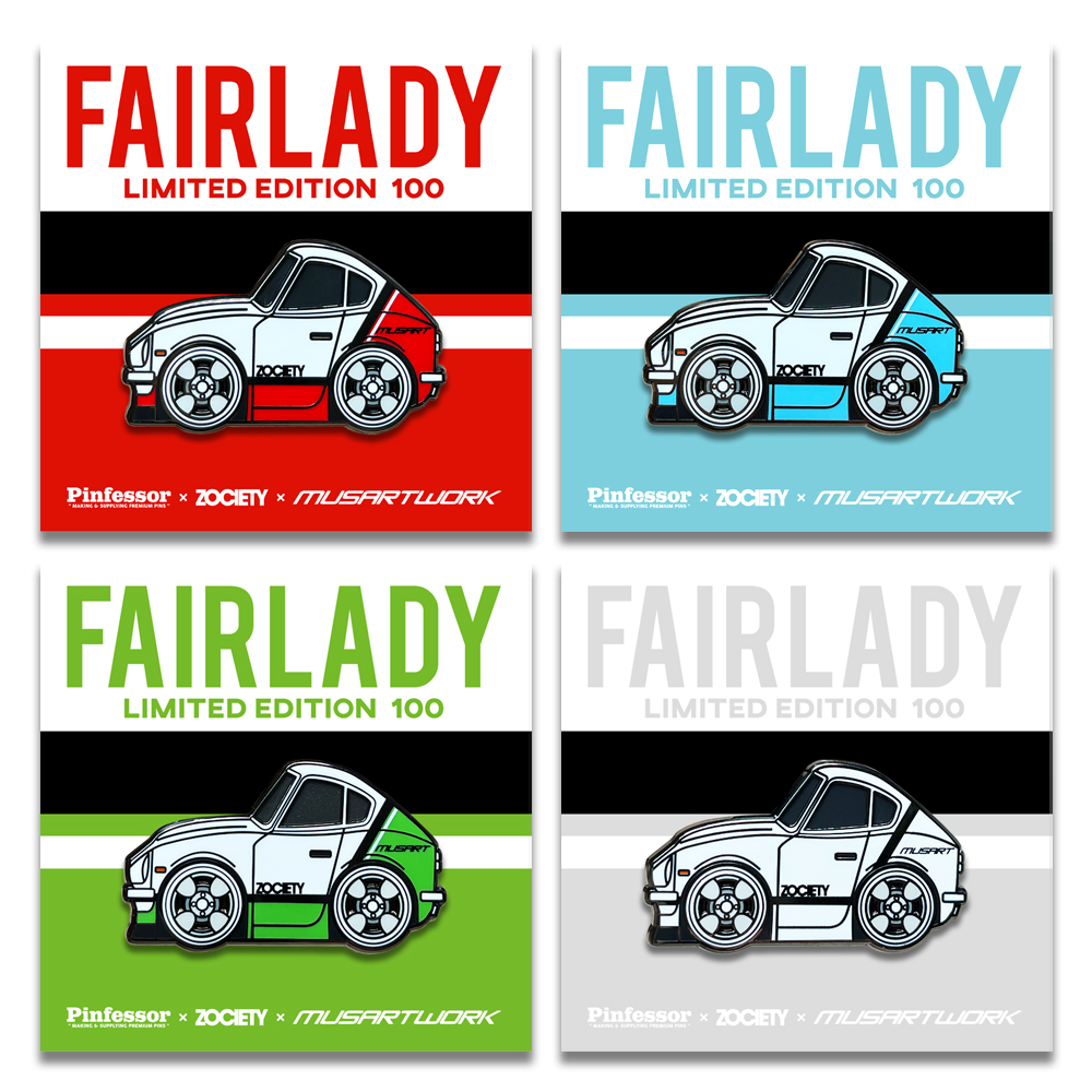 Pinfessor原创设计改装车徽章