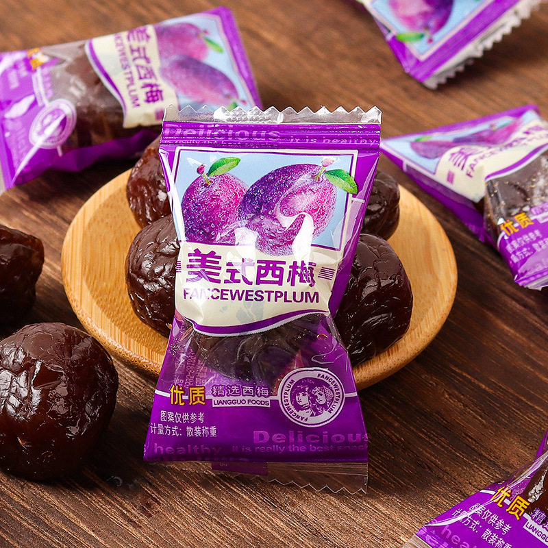 千禧园美国西梅话梅干果蜜饯订婚结婚庆喜糖散装网红休闲零食糖果