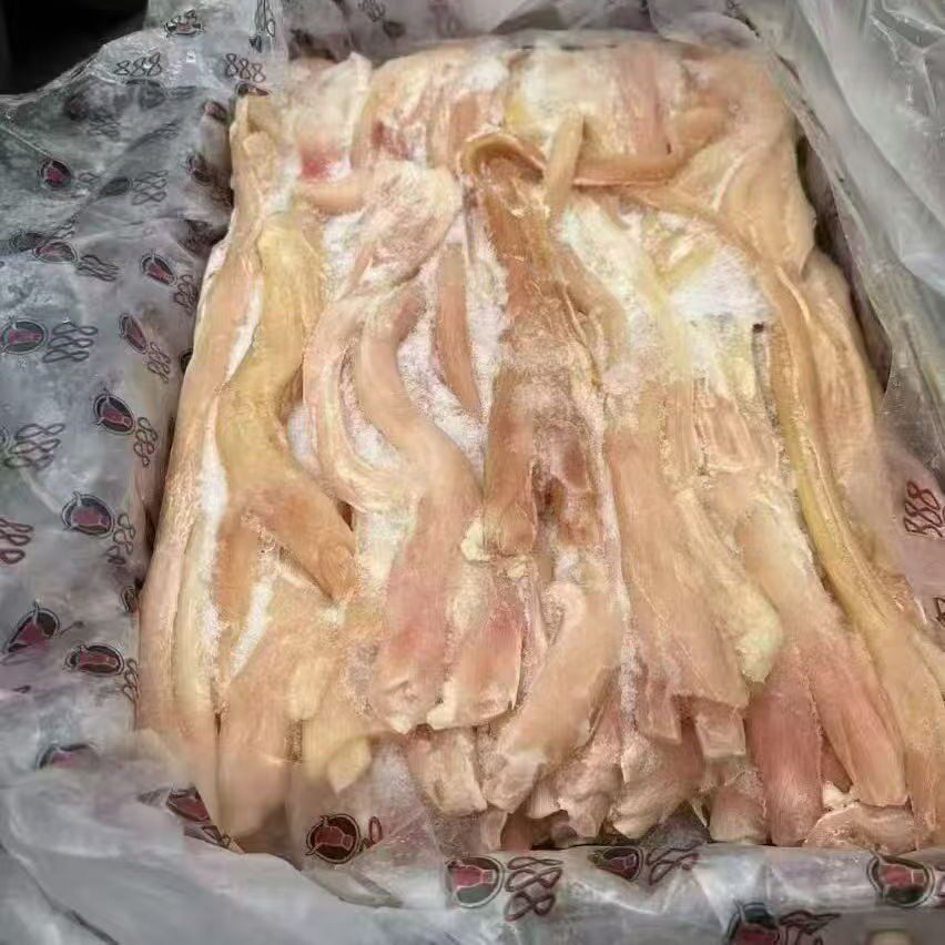 新鲜冷冻50斤纯干生牛板筋无水发牛板筋无附带肉火锅串串烧烤食材