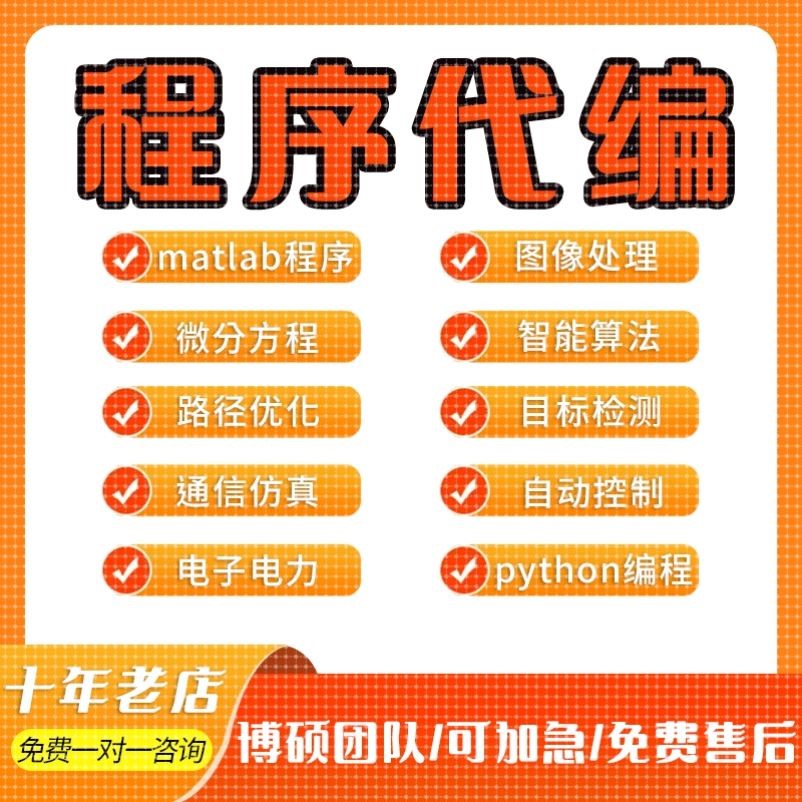 matlab代码帮做程序代编通信仿真代码复现算法改进图像信号分析