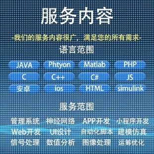 matlab代做图像信号处理神经网络Python深度学习遗传算法通信彷真