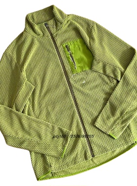 户外pata R1 巴风 塔家轻质透气速干抓绒衣男女运动立领拉链夹克