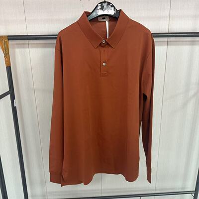 李宁LNG系列春秋宽松休闲舒适百搭纯色轻奢长袖POLO男裤SRDA002