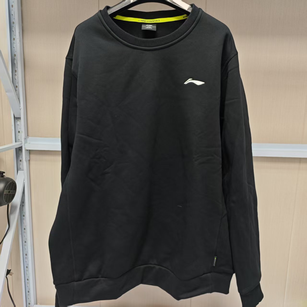 《购买前看详情B品》李宁卫衣秋冬男款长袖简约时尚圆领卫衣YWDT4
