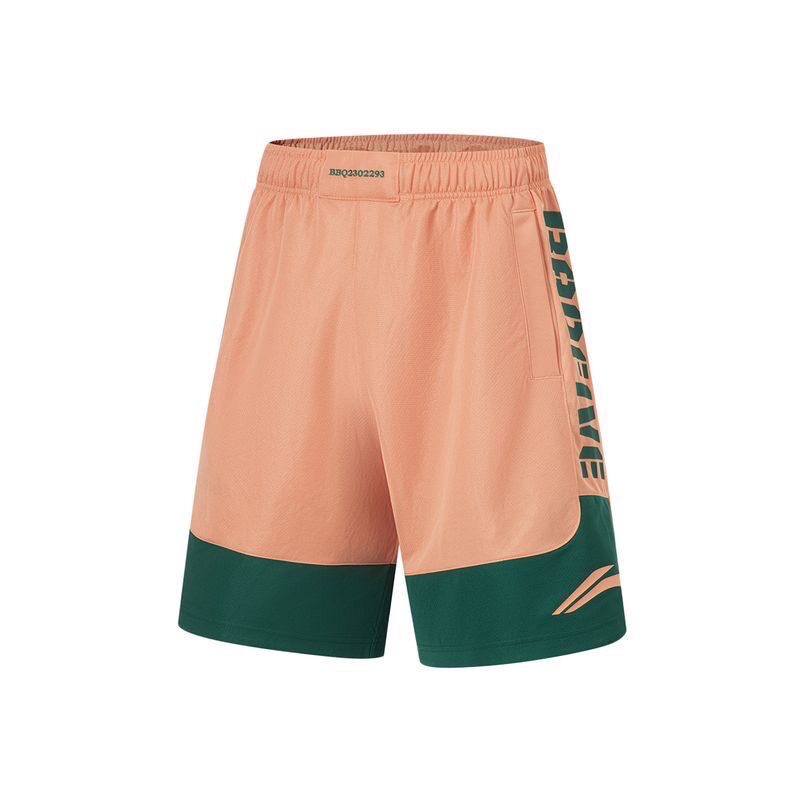 李宁篮球裤2025夏季新款反伍系列男子速干透气比赛裤短裤AAPT067