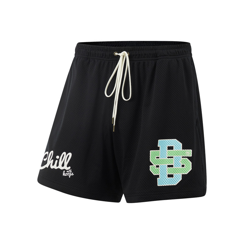 李宁男款篮球系列时尚舒适透气休闲百搭运动短裤AKYU479