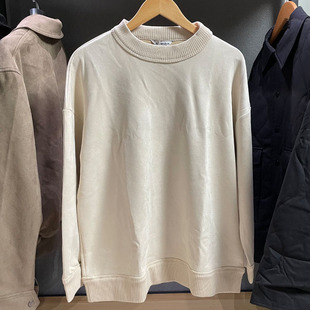 2026春季新款WLJZWFJT UR男装时尚休闲百搭拼接宽松卫衣UML432167