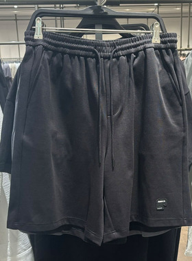 2025夏季新款潮男装时尚休闲百搭松紧腰宽松系抽绳短裤UMV640031