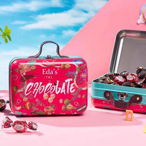 意大利原装进口艾达的世界什锦巧克力手提箱生日伴手礼高档礼盒装