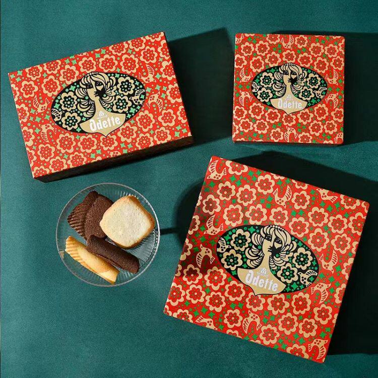 日本进口Odette奥黛特什锦巧克力曲奇夹心饼干礼盒装过年送礼零食