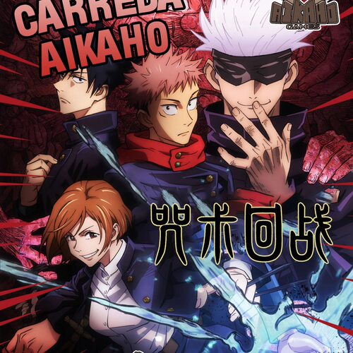 英文出口版Aikaho 咒术回战第一弹-術士五条悟虎杖热血动漫同卡牌