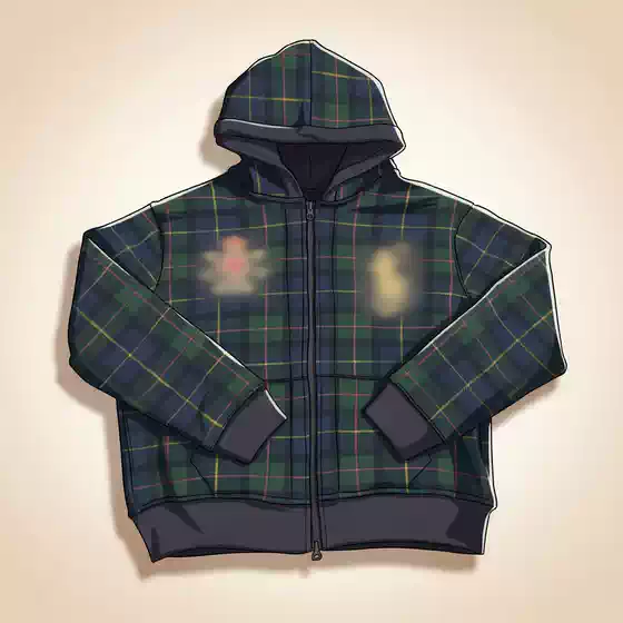 Bullrep Little Pony Plaid Sweatshirt