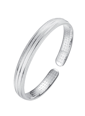 心语9999足银手镯女纯银年轻2025情节日礼物送女友妈妈闺蜜礼物