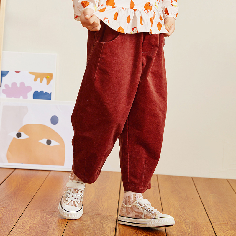 Viciusss儿童灯芯绒裤子