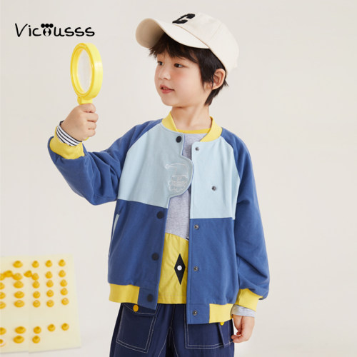 viciusss丸社男童外套秋2026新款