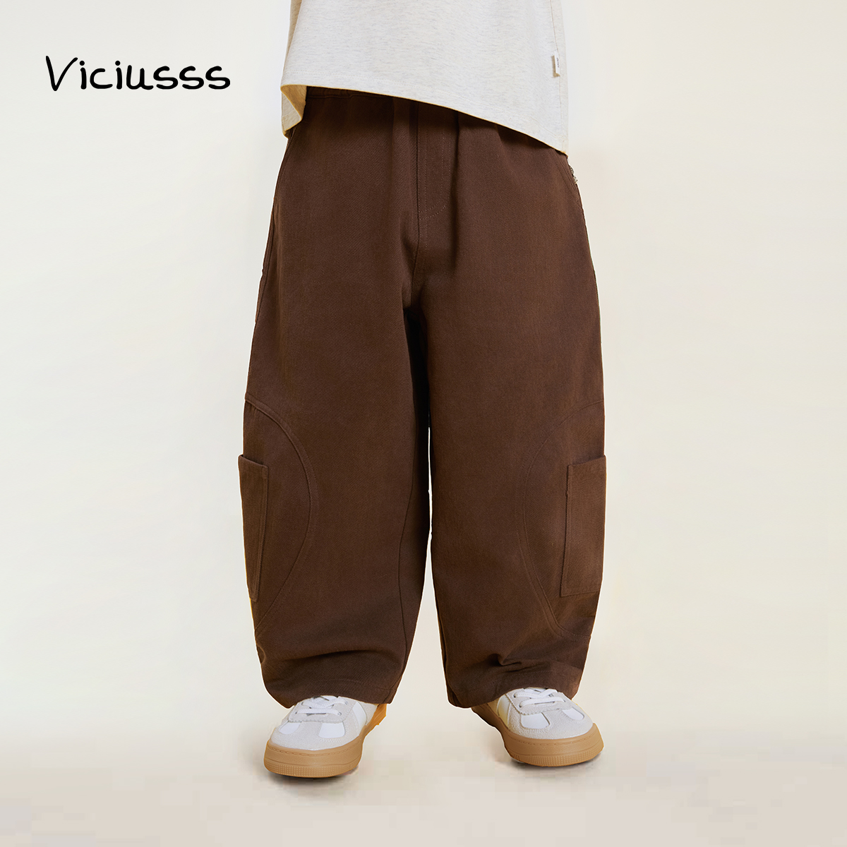 viciusss丸社男童裤子秋韩版痞帅