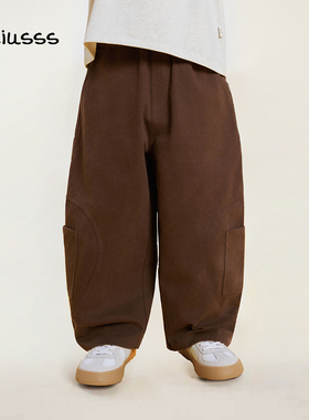 viciusss丸社男童裤子秋2025新款韩版痞帅纯棉儿童休闲裤长裤男孩