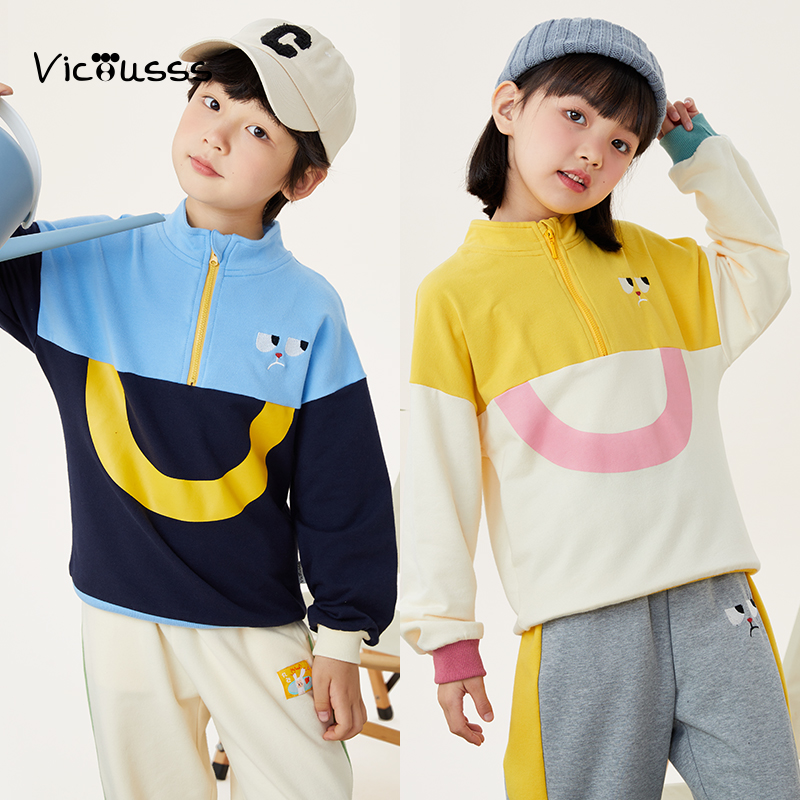 viciusss丸社童装女童摇粒绒外套