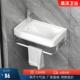 家用洗手盆柜组合小卫生间阳台挂盆浴室迷你单盆挂墙式 陶瓷洗脸盆