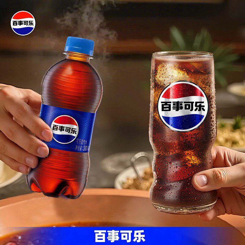 百事可乐随身瓶聚会火锅