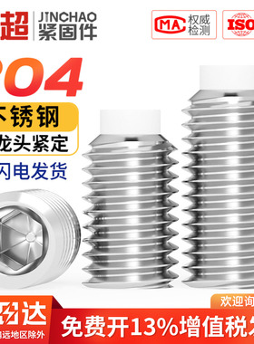 304不锈钢POM塑料柱塞紧定尼龙头胶头机米波珠缓冲螺丝钉M4M5M6M8