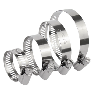 304不锈钢喉箍管夹抱箍管箍活箍水管油烟机洗衣机煤气管卡箍管卡