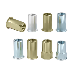 304不锈钢拉铆螺母铝制平头拉帽沉头拉卯柳螺母大全M3M4M5M6M8M10