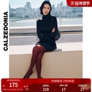 CALZEDONIA卡泽意袜女安哥拉红秋冬舒适混纺柔软含羊绒丝袜MIC048