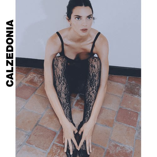 【肯豆同款】CALZEDONIA卡泽意袜25冬新派对花朵蕾丝丝袜MODC2197