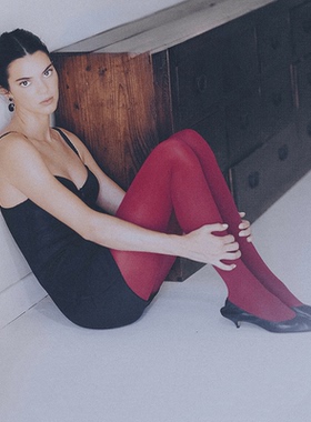 【肯豆同款】CALZEDONIA卡泽意袜安哥拉红50D日常打底丝袜MIC050