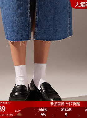 CALZEDONIA卡泽意袜春夏女士休闲易搭简约出行时尚棉质短袜DC0066