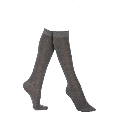 夏薄款金属纱线装饰JK袜及膝袜D