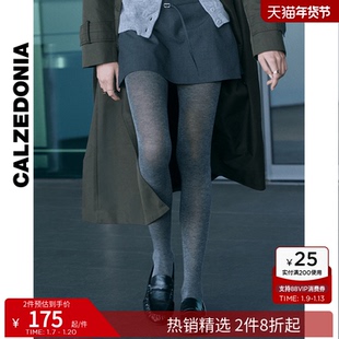 CALZEDONIA卡泽意袜女士秋冬安哥拉红含羊绒保暖连裤袜丝袜MIC064