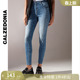 CALZEDONIA卡泽意袜女士休闲舒适弹力紧身牛仔裤 MODP1161