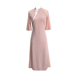 梵之舞中国古典舞改良旗袍舞蹈服高端弹力跳舞专用喇叭袖2025新款