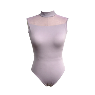 梵之舞芭蕾舞练功服舞蹈生艺考高胯形体服连体基训体操服成人立领