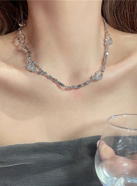 轻奢简约高级感锁骨链配饰潮